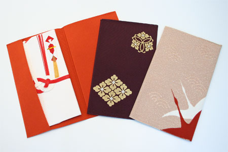 袱紗（ふくさ）　つづれ織金封ふくさ