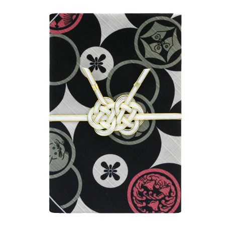 Konuno金封　わちがい紋　黒